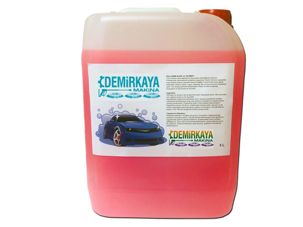 Concentrated Foam & Polish Car Wash (Red)