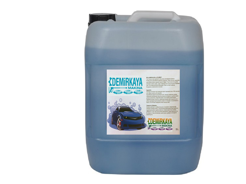 Liquido per lavaggio auto concentrato schiumogeno e lucidante (Extra Blu)